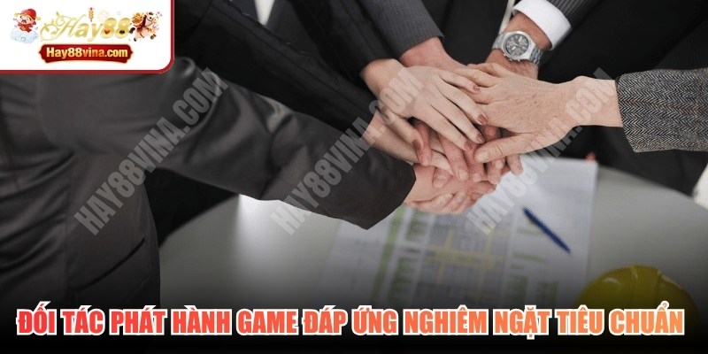 Các đối tác phát hành game đáp ứng nghiêm ngặt các tiêu chuẩn chất lượng 