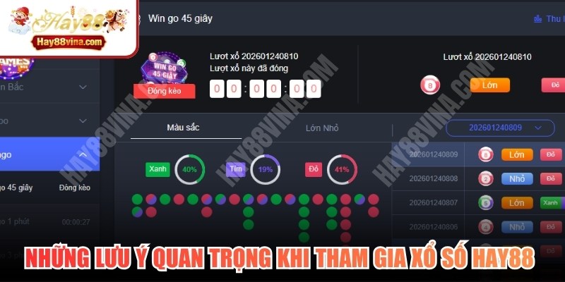 Những lưu ý quan trọng khi tham gia Xổ số HAY88 giành thưởng lớn
