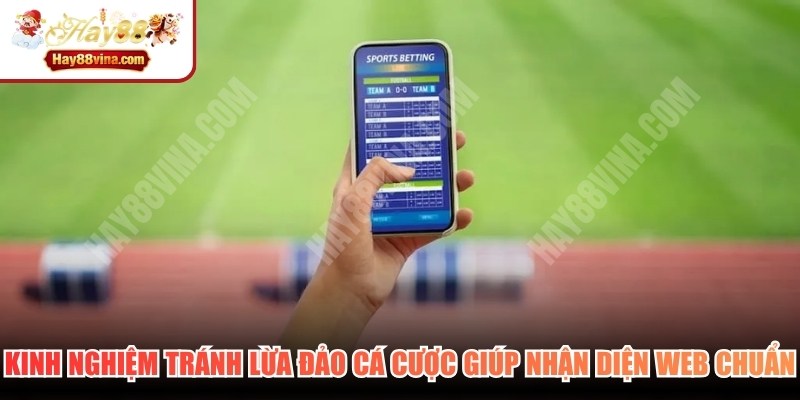 Kinh nghiệm tránh lừa đảo cá cược giúp bạn nhận diện web chuẩn