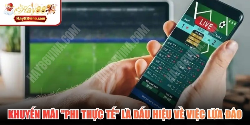 Khuyến mãi "phi thực tế" là dấu hiệu rõ nhất về việc lừa đảo